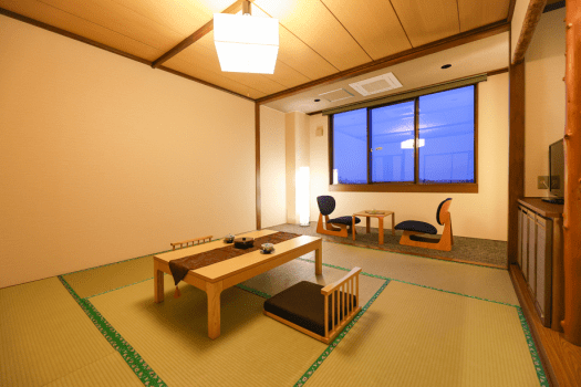 笹井ホテル リニューアル【和室8畳：禁煙】シャワー・トイレ付