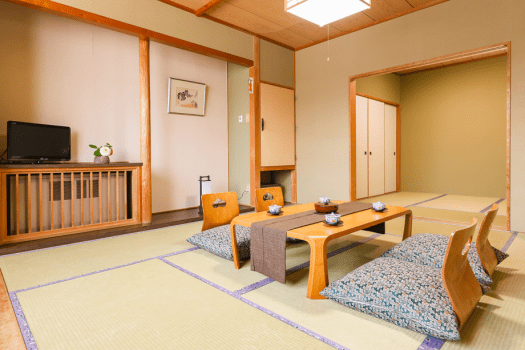 笹井ホテル 【和室二間（8畳＋4.5畳）：禁煙】バス・トイレ付