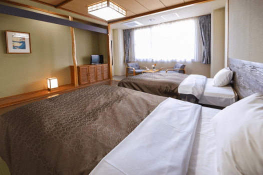 笹井ホテル 【和ツイン：禁煙】バス・トイレ付