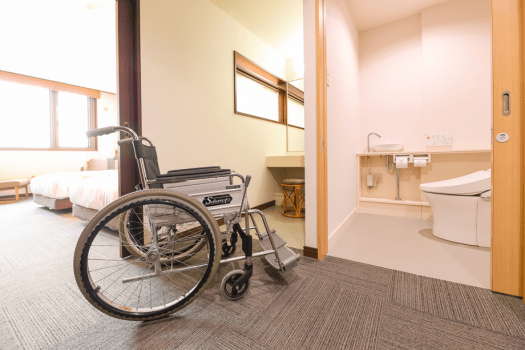 笹井ホテル 【コンフォートツイン：禁煙】トイレ付・バス無し※バリアフリー