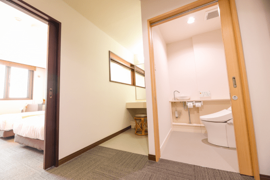 笹井ホテル 【コンフォートツイン:禁煙】トイレ付・バス無し※バリアフリー