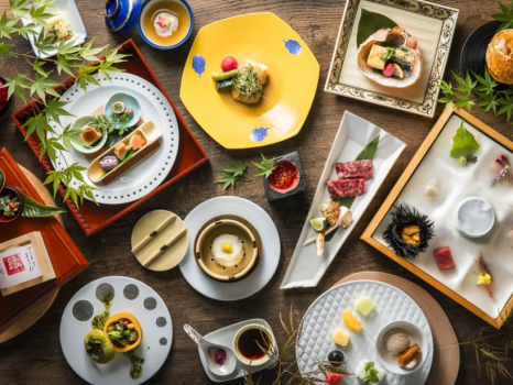 森の栖リゾート＆スパ ＜DPプラン＞【特選会席】特選された旬の食材の持ち味を生かした自慢の夕食コース♪（本館）
