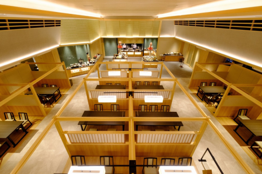 三朝館 【DP】≪六彩健美≫ライブキッチン&結びたておにぎりetc.約50種の朝食ビュッフェ付【夕食無し】