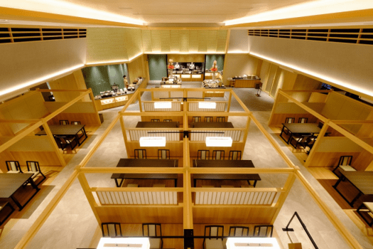 三朝館 【DP】≪六彩健美≫ライブキッチン＆結びたておにぎりetc.約50種の朝食ビュッフェ付【夕食無し】