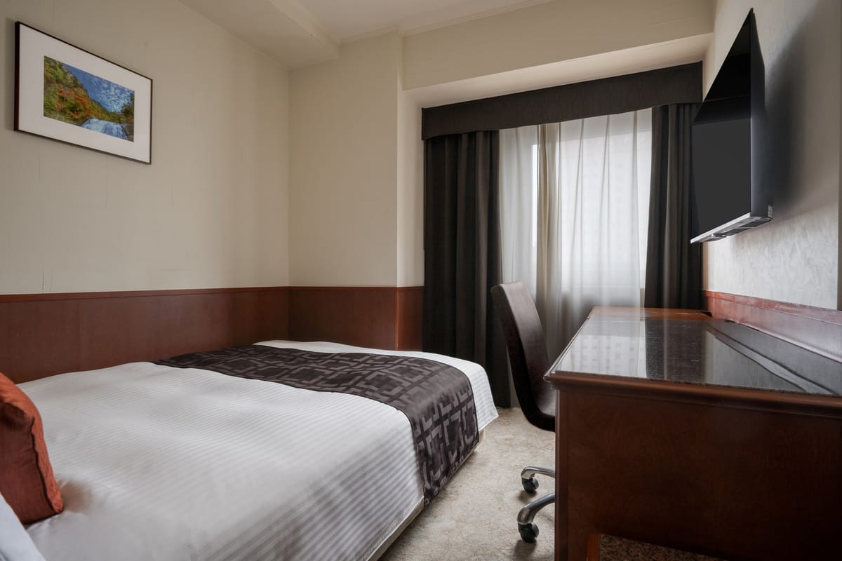 プレミアホテル-CABIN-旭川 シングル(14㎡)ベッド幅140cm<禁煙>