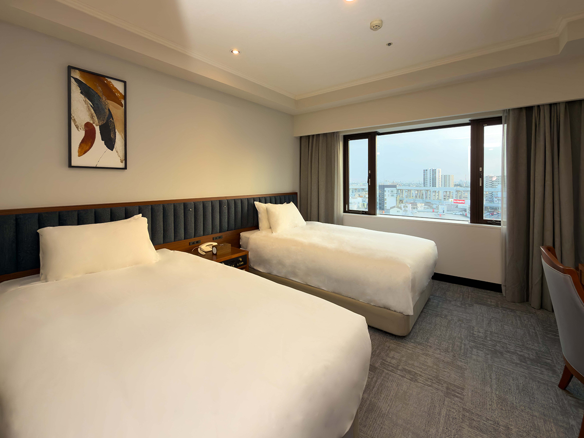 ホテルクラウンパレス知立 スタンダードツイン【禁煙】