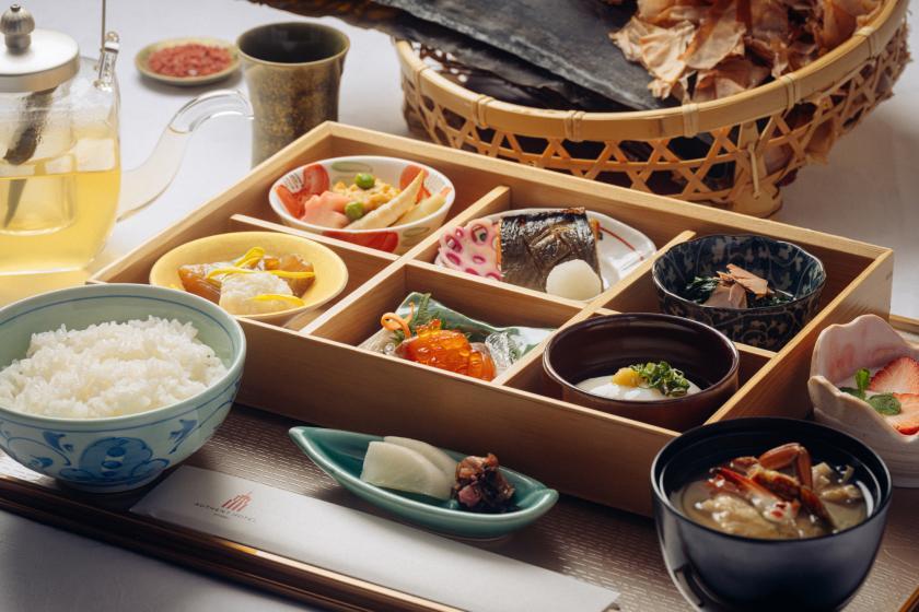 オーセントホテル小樽 【北海道の贅沢朝食】焼き立てパンと季節食材のブッフェor北前船が運んだ出汁香る和朝食膳