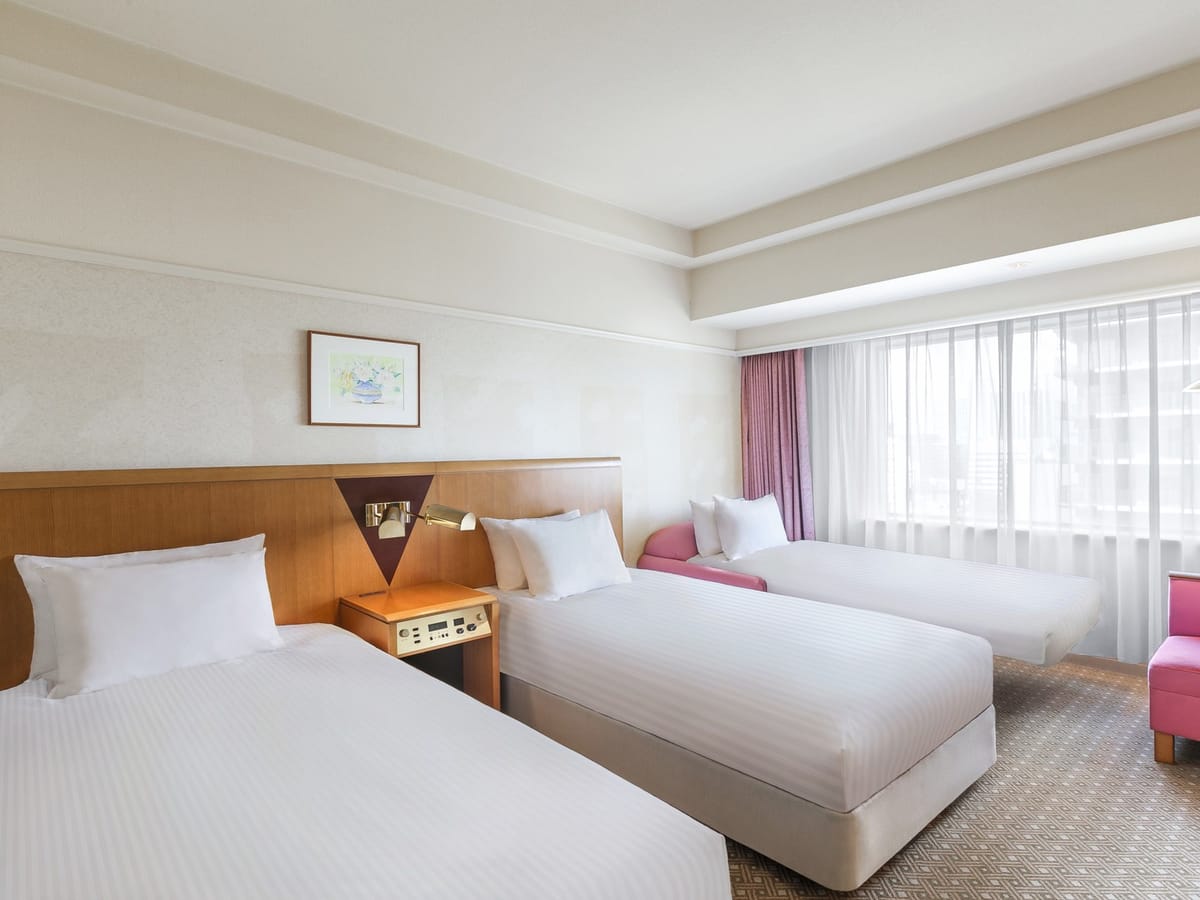 グランドメルキュール札幌大通公園 クラシックツイン（2ベッド＋ソファベッド）【ラウンジアクセス付】