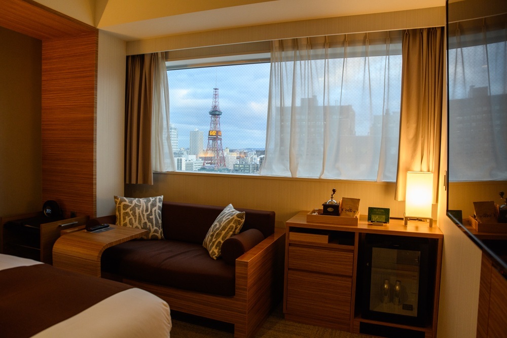 クロスホテル札幌 クロスフロア デラックスツイン ハートフル35㎡＜ラウンジアクセス付＞