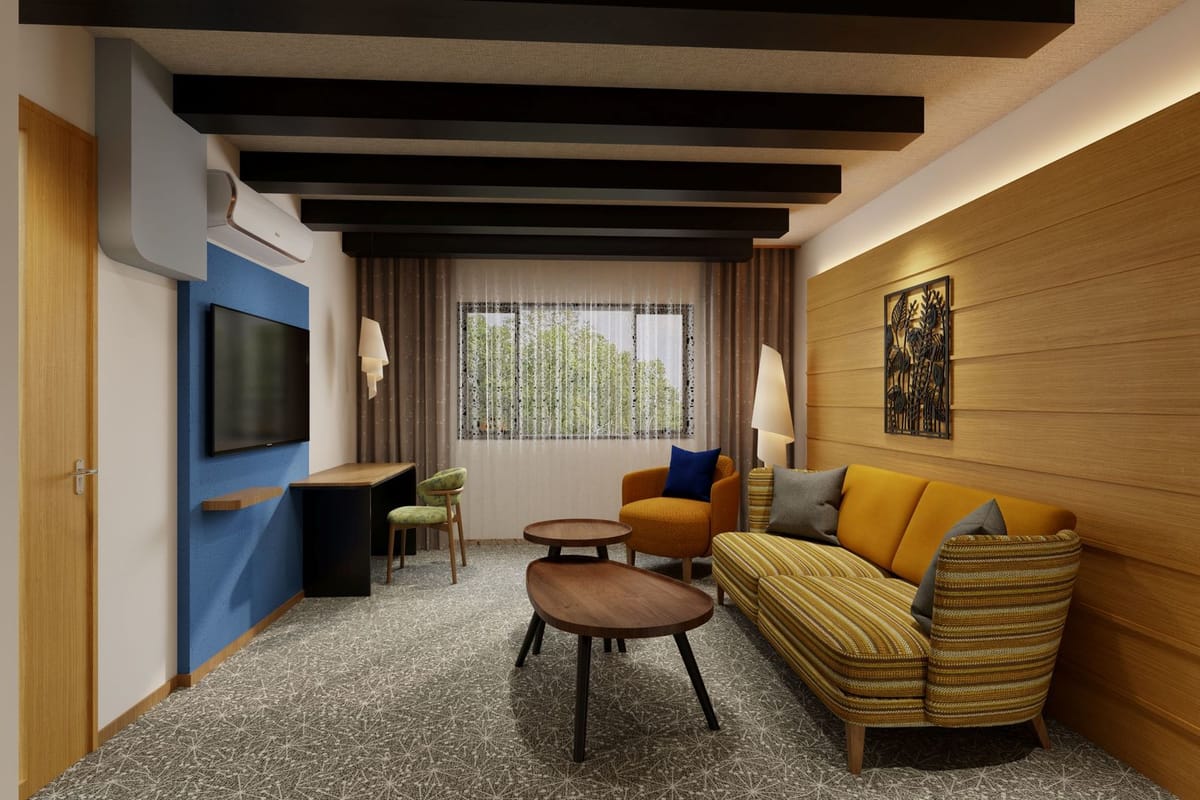 ニセコノーザンリゾート・アンヌプリ 【ジュニアスイート】〔50㎡・禁煙〕自然と安らぎの調和