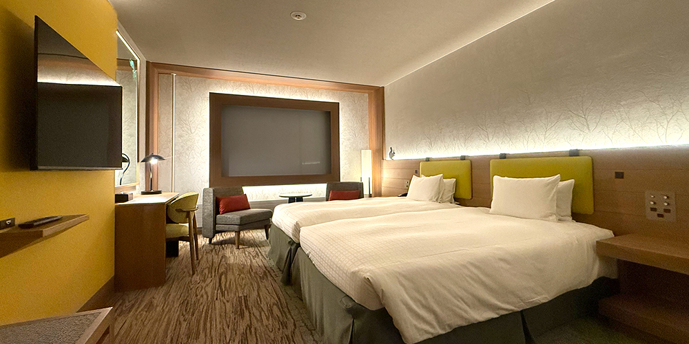 ニセコノーザンリゾート・アンヌプリ 【デラックスハリウッドツイン】〔30㎡・禁煙〕