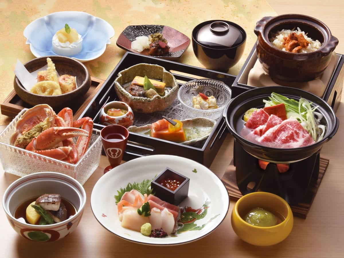 第一滝本館 【スタンダード】北海道の旬の味覚を食事処で楽しむ/特別御膳・和朝食
