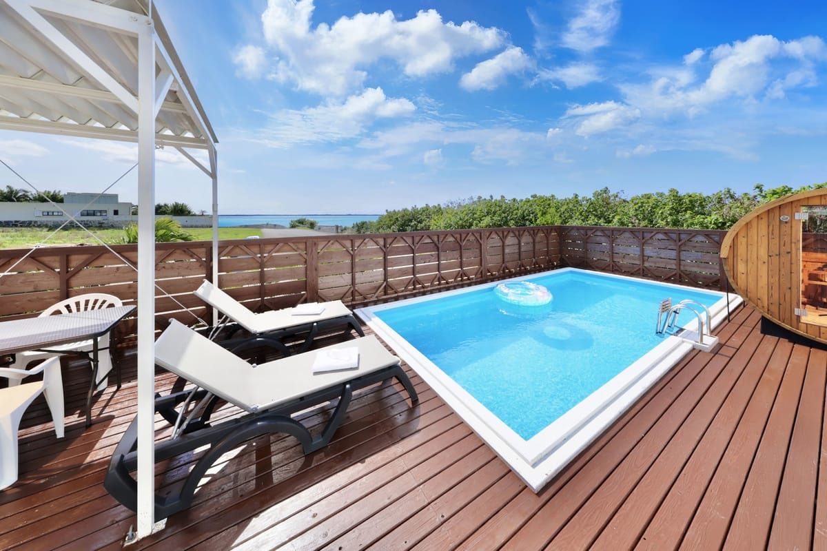 クリスタルパーク久松 VIP COTTAGE/最大4名【専用プール&サウナ付】