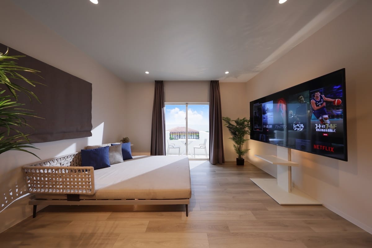 クリスタルヴィラ池間 【Room B 】共用プール&共用ジャグジー付き