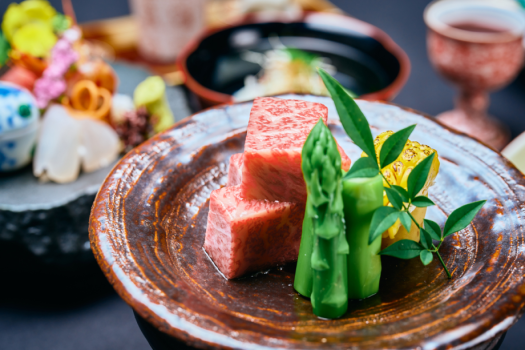 山鹿温泉　清流荘 【鹿門亭☆個室食】季節会席料理「旬」プラン◆　馬刺し付きコース　◆