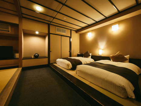 山鹿温泉 清流荘 ◆水鏡庵◆ジュニアスイート 露天風呂付和洋室 70㎡