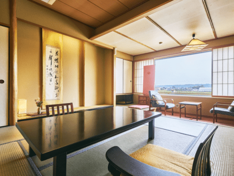 山鹿温泉 清流荘 ■鹿門亭■和室10畳+3畳 バス・トイレ付き※川側のお部屋※