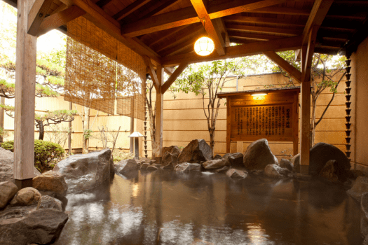 山鹿温泉 清流荘 ■鹿門亭■和室14畳 バス・トイレ付※町側のお部屋※