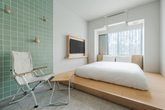 ITOMACHI HOTEL 0 　 スタンダードルーム【20㎡｜シャワー｜クイーン】〇自転車