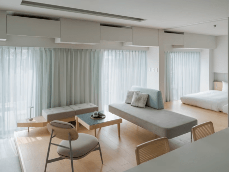 ITOMACHI HOTEL 0 ファミリールーム【60㎡|バスタブ|トリプル】〇テラス付客室