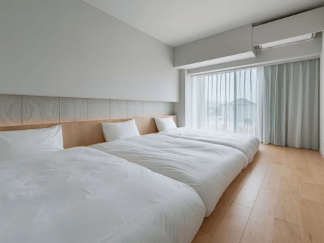 ITOMACHI HOTEL 0 ファミリールーム【60㎡|バスタブ|トリプル】〇テラス付客室