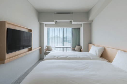 ITOMACHI HOTEL 0 スタンダードルーム【20㎡|シャワー|ツイン】