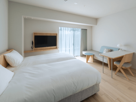 ITOMACHI HOTEL 0 スーペリアルーム【30㎡|バスタブ|ツイン】