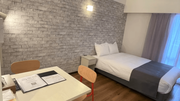 New Normal Hotel in NAMINOUE ユニバーサルデザインルーム【1ベッド】(1～2名様)※バスタブ無