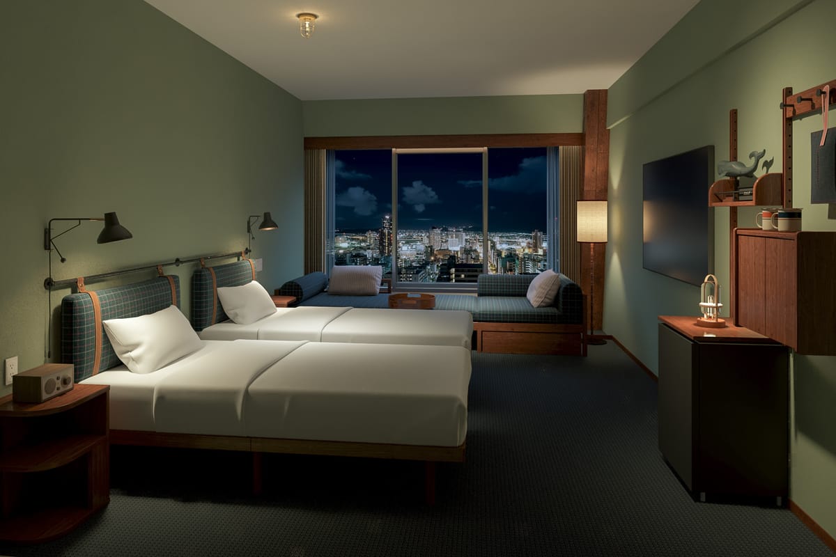 South Gate Hotel Okinawa グランドツイン(シティサイド)