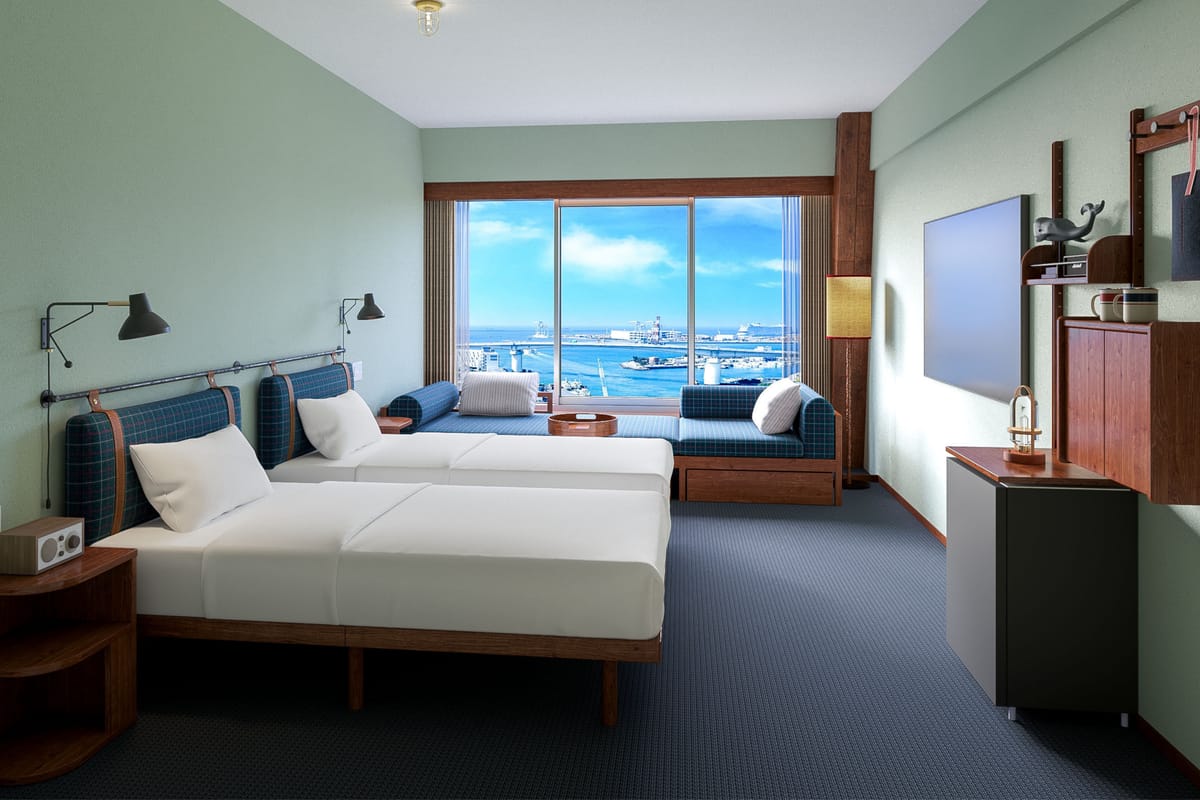 South Gate Hotel Okinawa グランドツイン(ベイサイド)