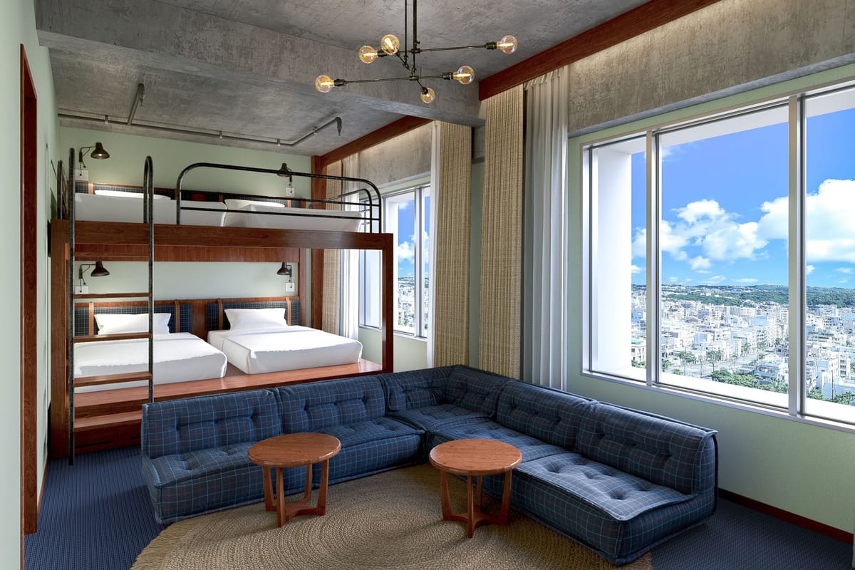 South Gate Hotel Okinawa コンフォートバンク(2バンク/洗濯機)