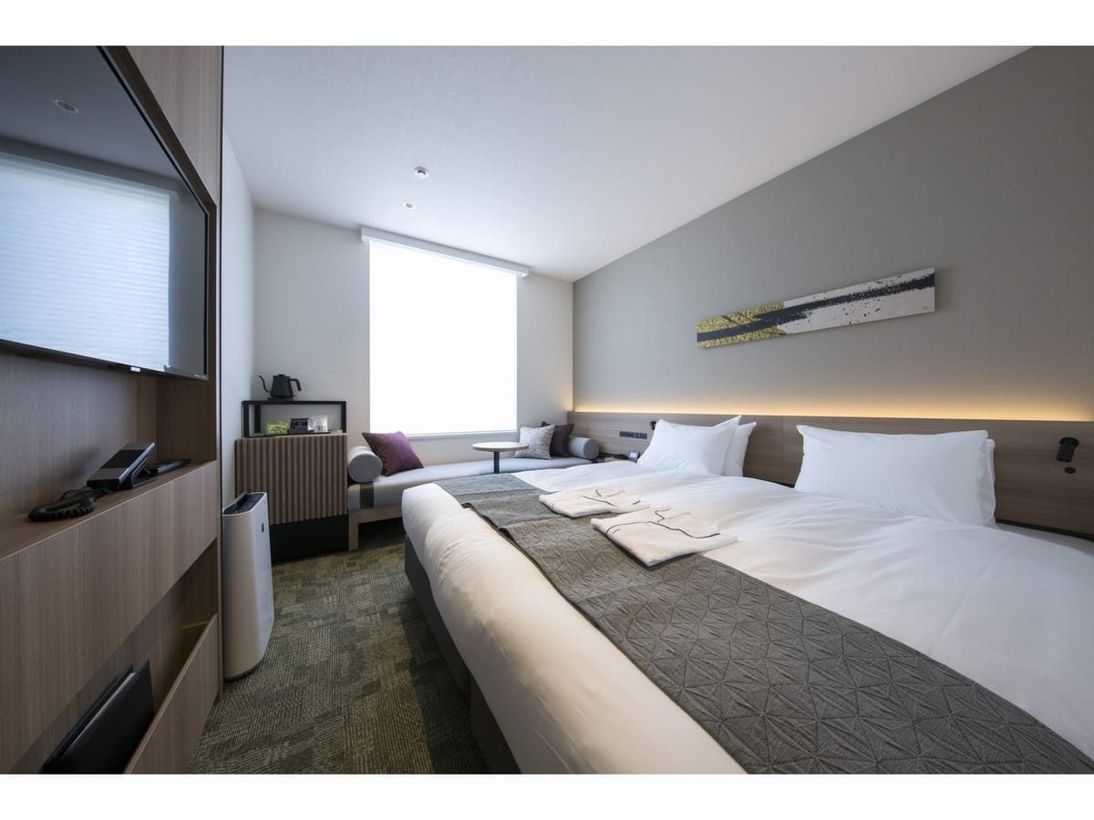 静鉄ホテルプレジオ京都四条 ハリウッドツインルーム(ユニットバス)