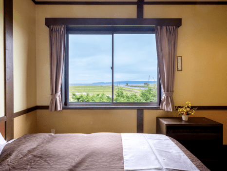 さんご草の郷 能取の荘 かがり屋 【湖の眺望】スタンダードツイン