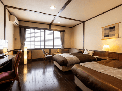 さんご草の郷 能取の荘 かがり屋 スタンダードツイン<街側>