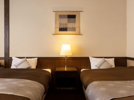 さんご草の郷 能取の荘 かがり屋 スタンダードツイン<街側>