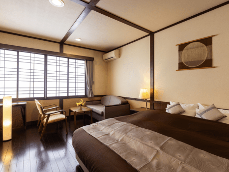 さんご草の郷 能取の荘 かがり屋 スタンダードキング<街側>