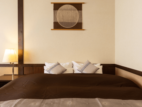 さんご草の郷 能取の荘 かがり屋 スタンダードキング<街側>