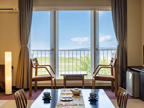 さんご草の郷 能取の荘 かがり屋 【湖の眺望】和洋室スーペリアツイン<新客室>