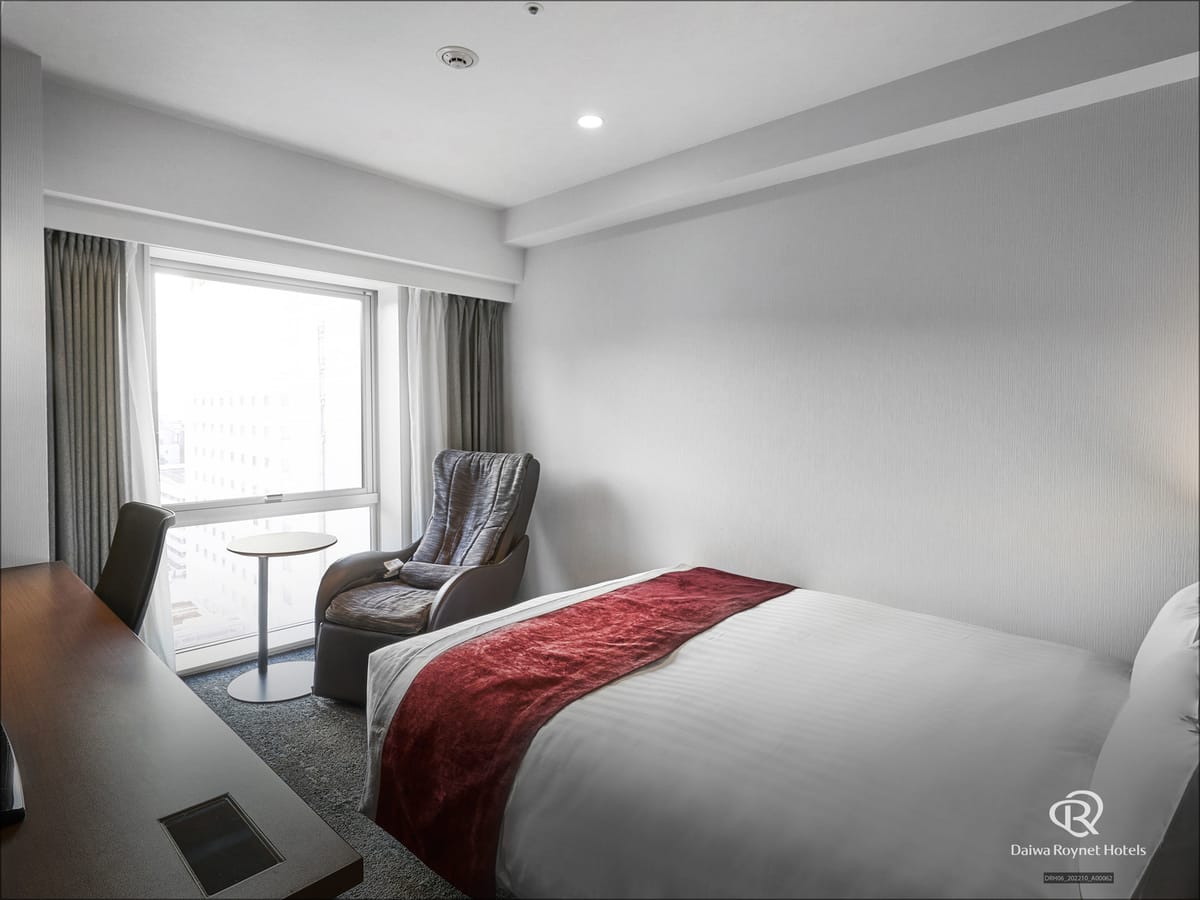 ダイワロイネットホテル福山駅前 【喫煙】　デラックスダブル　1名