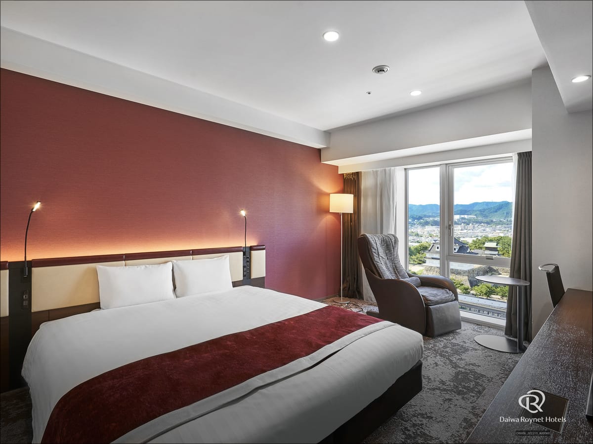 ダイワロイネットホテル福山駅前 【禁煙/キャッスルビュー】　デラックスキング　1名