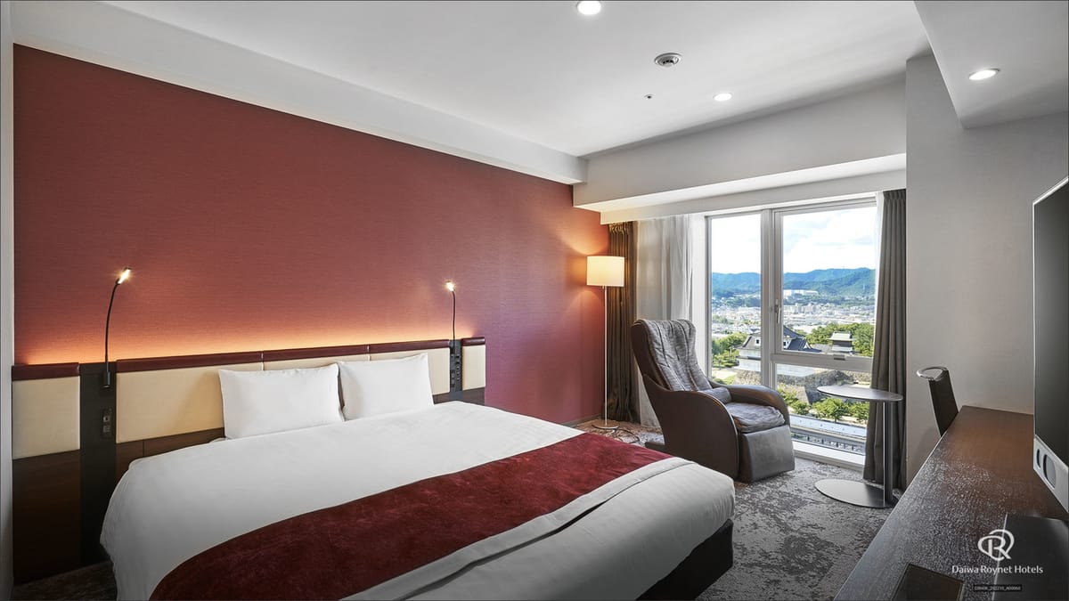 ダイワロイネットホテル福山駅前 【喫煙/キャッスルビュー】　デラックスキング　1名
