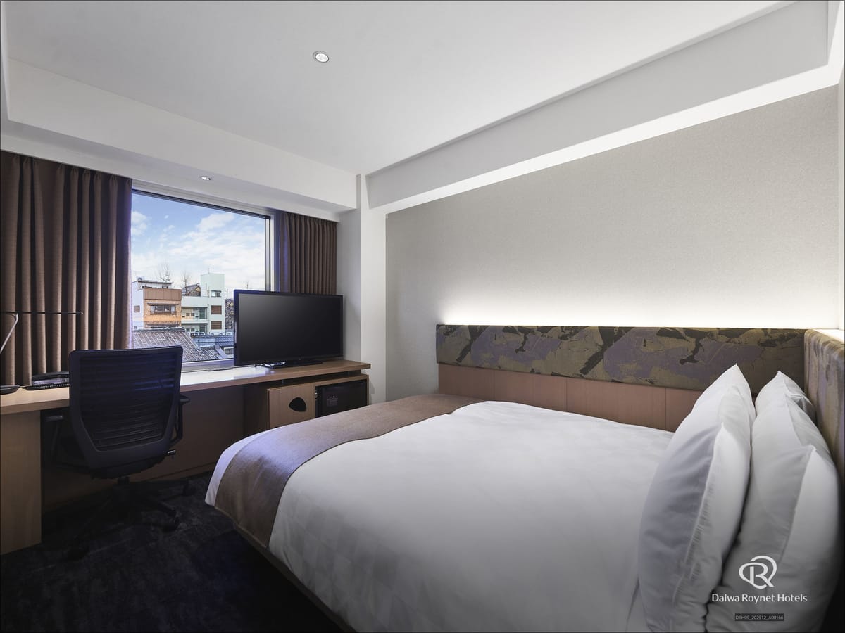 ダイワロイネットホテル京都駅前 PREMIER □禁煙□スタンダードダブル1名利用