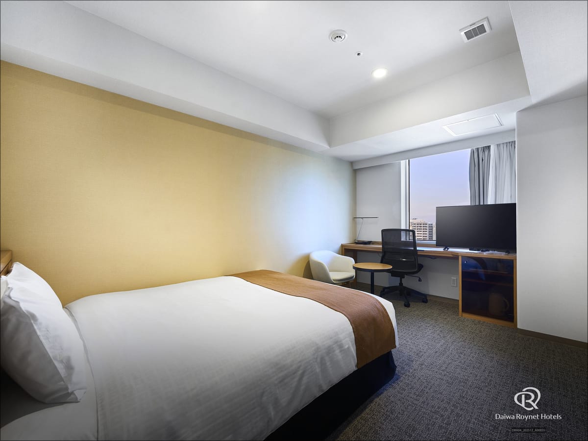 ダイワロイネットホテル名古屋新幹線口 スタンダードダブルA【喫煙】1名利用