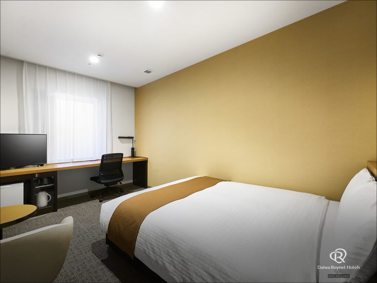 ダイワロイネットホテル名古屋新幹線口 スタンダードダブルB【禁煙】1名利用