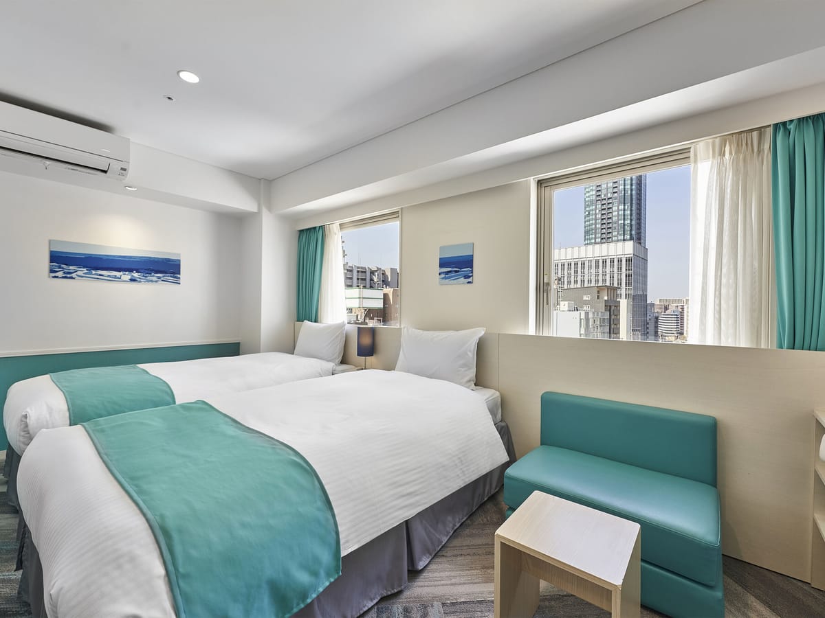 DEL style 大阪新梅田 by Daiwa Roynet Hotel 【ANNEX(別館)でのご案内となります】【禁煙】スマートツイン(22.5平米)