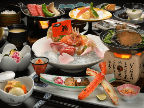 ホテルグランメール 山海荘 【早期割60】幻の魚「イトウ」が味わえる!料理堪能 贅沢和会席プラン~オールインクルーシブ~DP