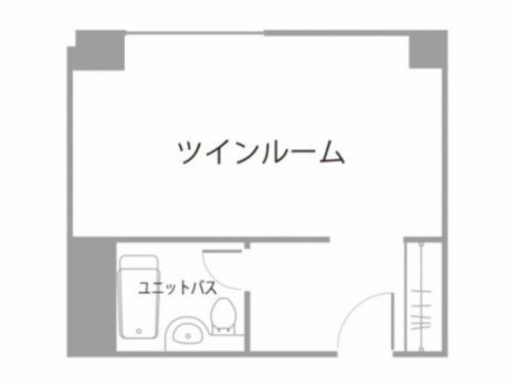 ホテルグランメール 山海荘 【禁煙】津軽富士「岩木山」を一望できるツイン洋室