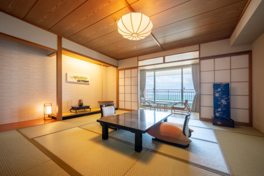 ホテルグランメール 山海荘 【禁煙】日本海を一望できる海側和室【プレミアムコネクティングルーム】
