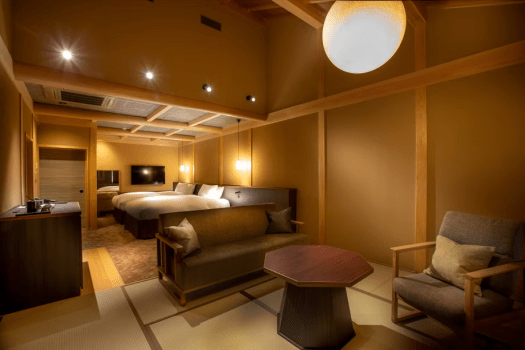 Hotel 宇多野京都別墅 若竹・萌黄 -WAKATAKE/MOEGI-（57.8平米）