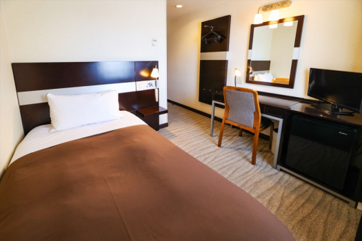 帯広天然温泉 ふく井ホテル 【シングル:喫煙】11.5平米/ベッド幅100cm